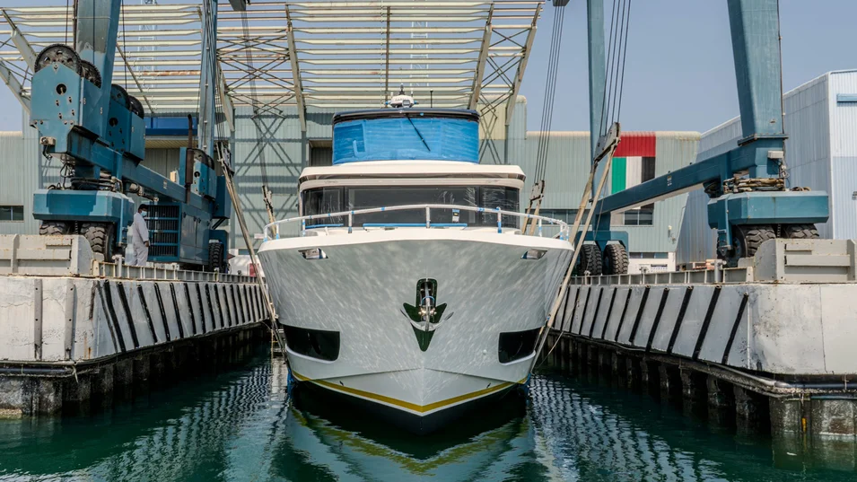 The Nomad 70 offers four cabins and a full-beam master suite on the main deck