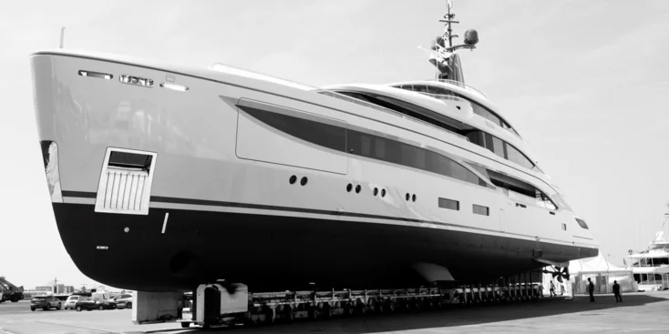 Спуск на воду яхты Iryna (Benetti B.Now 67 M)